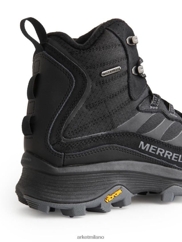 calzature esso ARKET uomini Merrell Moab Speed ​​Thermo Mid Stivali da trekking impermeabili nero 6F0F6L1219