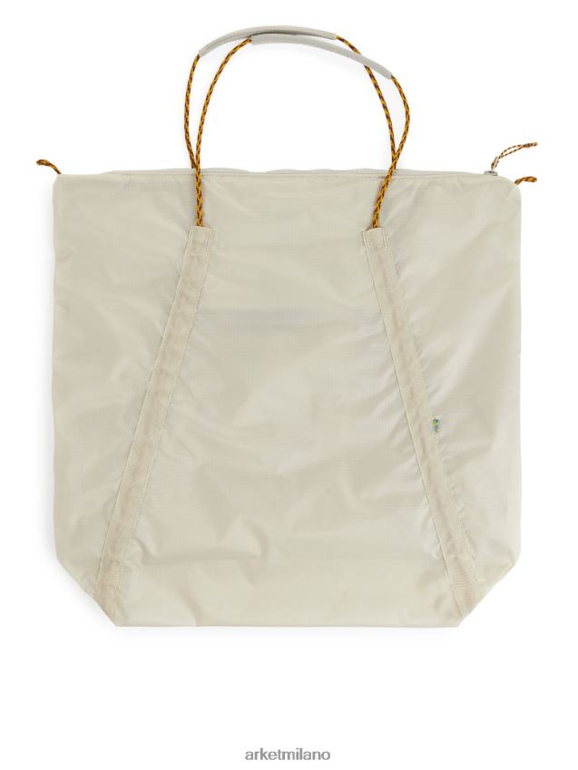 vestiario esso ARKET uomini borsa tote klattermusen gebo beige 6F0F6L1214