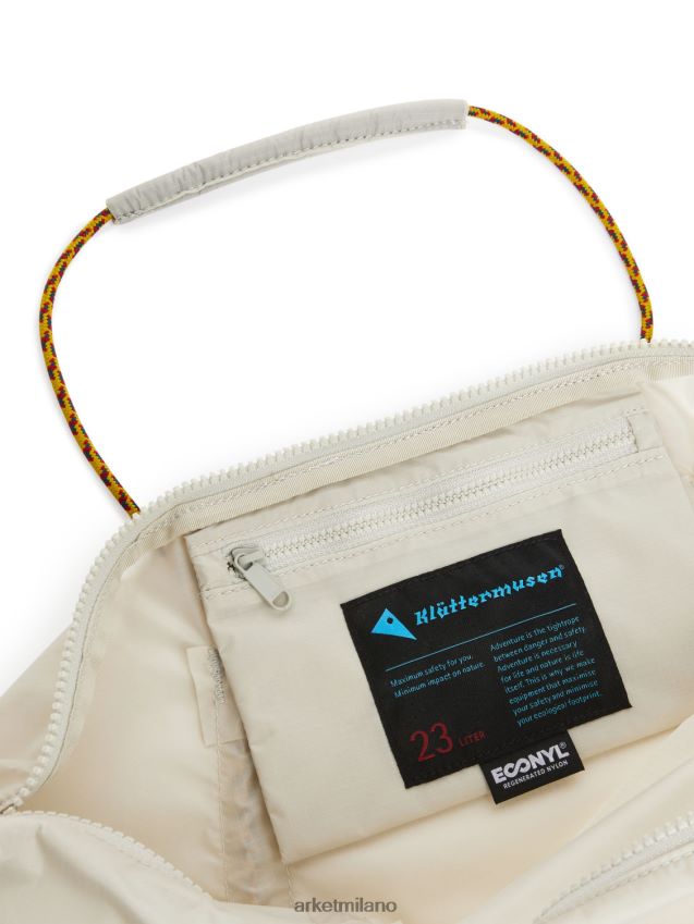 vestiario esso ARKET uomini borsa tote klattermusen gebo beige 6F0F6L1214