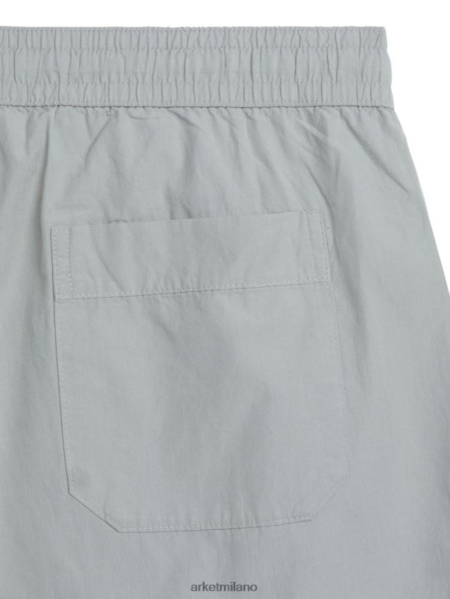 vestiario esso ARKET uomini pantaloni del pigiama in cotone grigio 6F0F6L1251