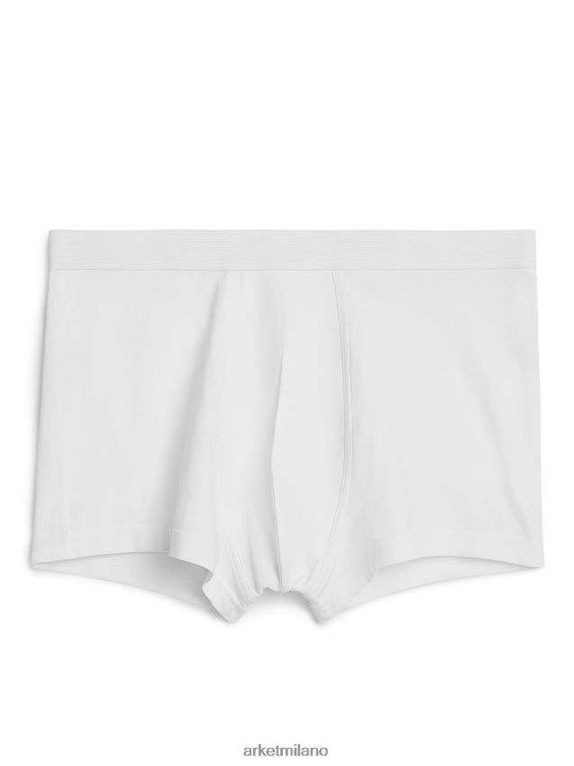 vestiario esso ARKET uomini bauli in cotone pima bianco 6F0F6L1226