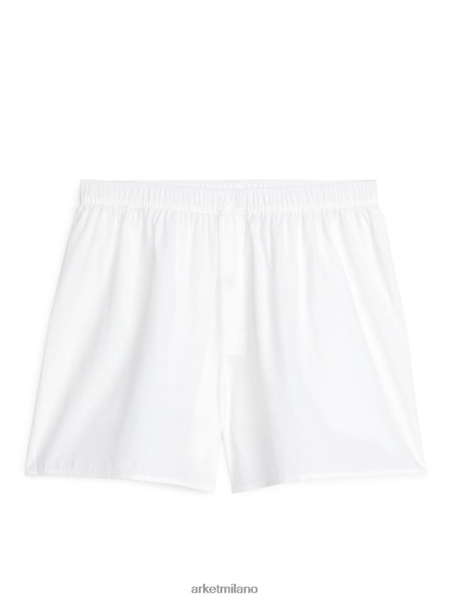 vestiario esso ARKET uomini boxer in cotone intrecciato, set da 2 blu bianco 6F0F6L1229