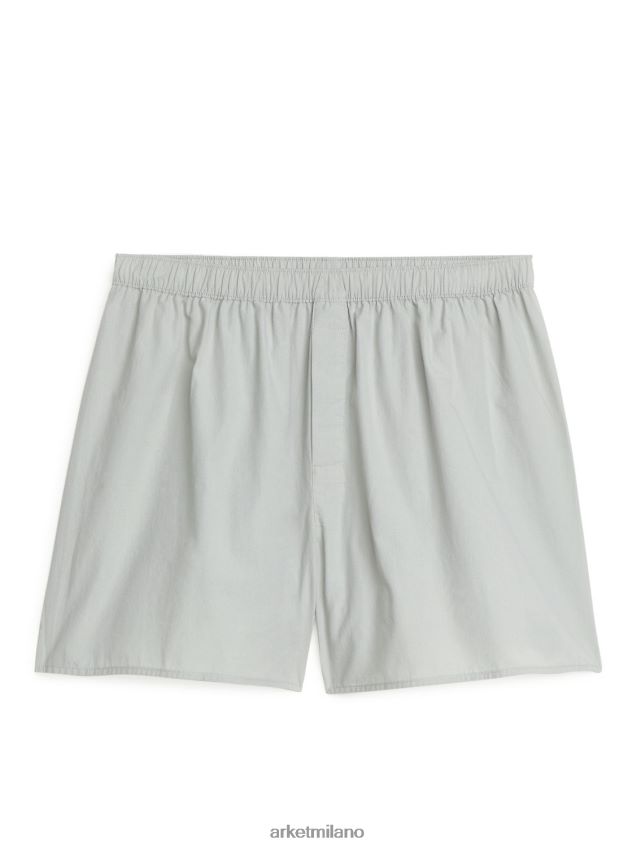 vestiario esso ARKET uomini boxer in cotone intrecciato, set da 2 solidi/terrosi 6F0F6L1235