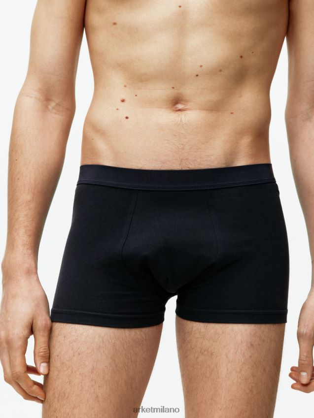vestiario esso ARKET uomini boxer in cotone pima, set da 3 blu scuro 6F0F6L1224