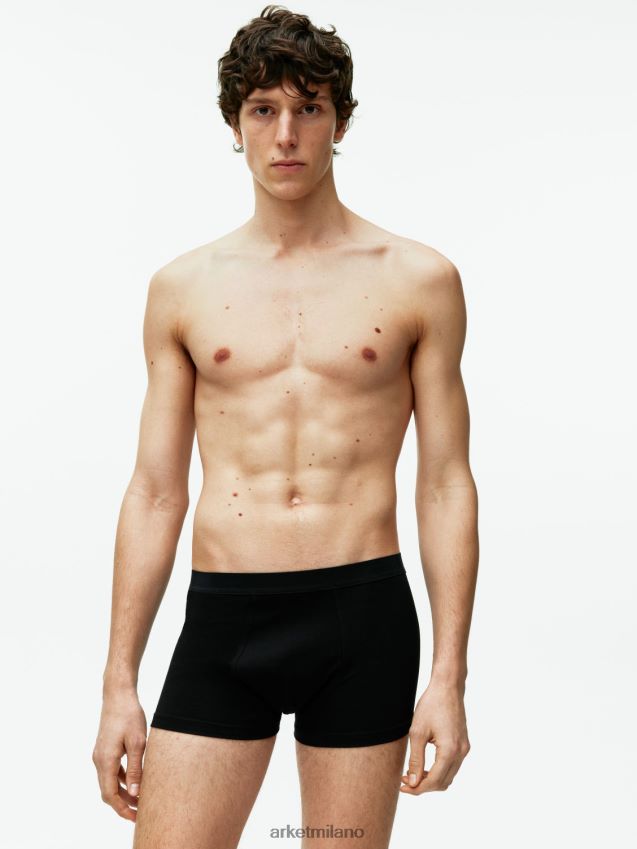 vestiario esso ARKET uomini boxer in cotone pima, set da 3 nero 6F0F6L1225