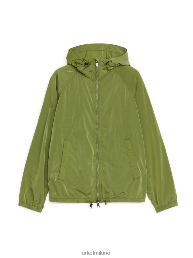 vestiario esso ARKET and MR PORTER uomini giacca a vento verde 6F0F6L1165