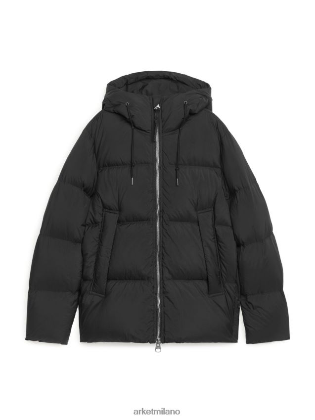 vestiario esso ARKET uomini piumino nero 6F0F6L1172