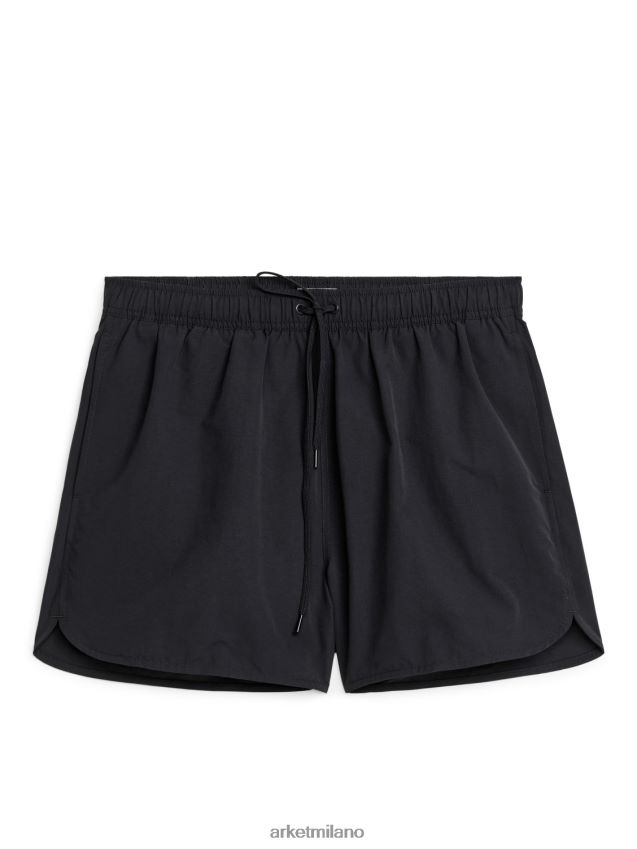 vestiario esso ARKET uomini costume da bagno spento nero 6F0F6L1142
