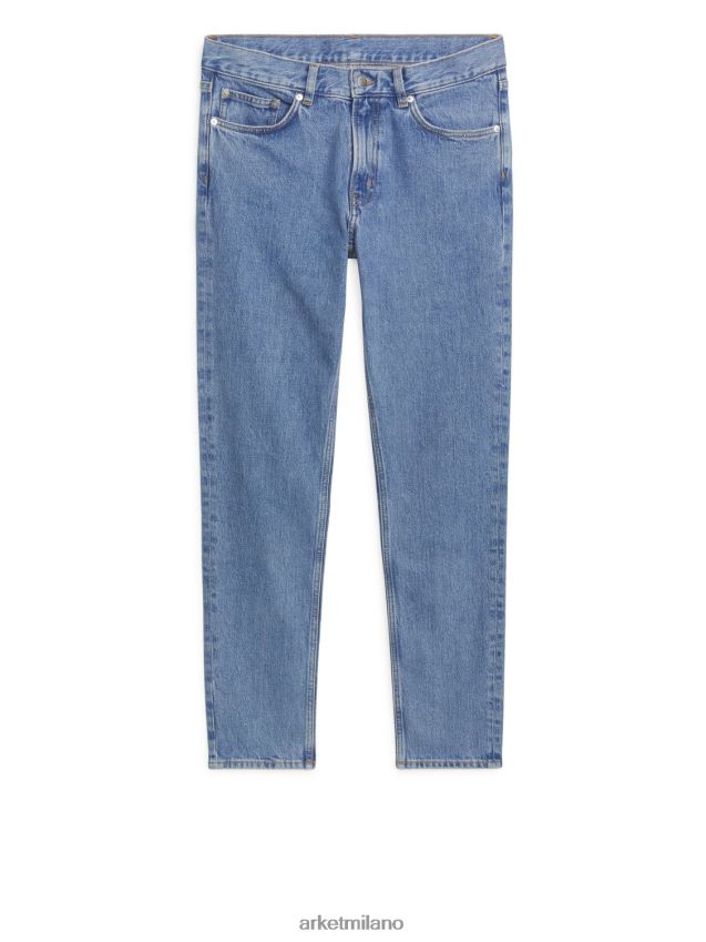 vestiario esso ARKET uomini Jeans slim stretch in betulla azzurro 6F0F6L1105