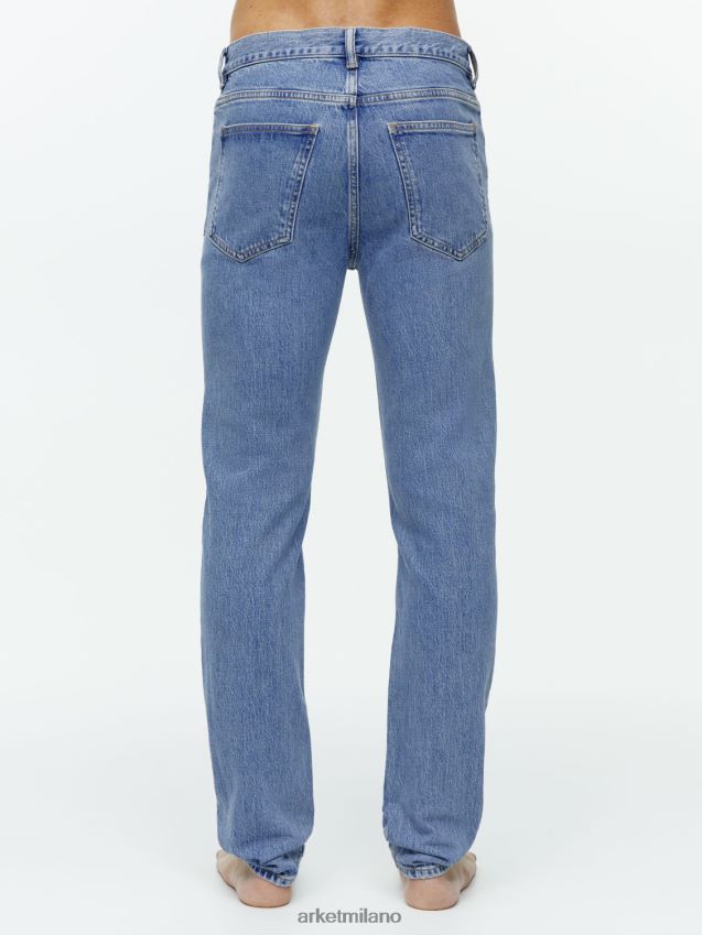 vestiario esso ARKET uomini Jeans slim stretch in betulla azzurro 6F0F6L1105