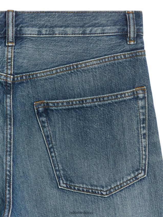 vestiario esso ARKET uomini jeans affusolati rilassati sulla costa blu scuro 6F0F6L1098