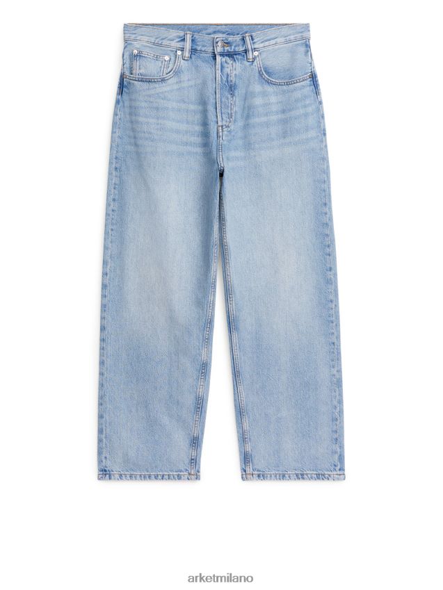 vestiario esso ARKET uomini jeans larghi nebbia azzurro 6F0F6L1093