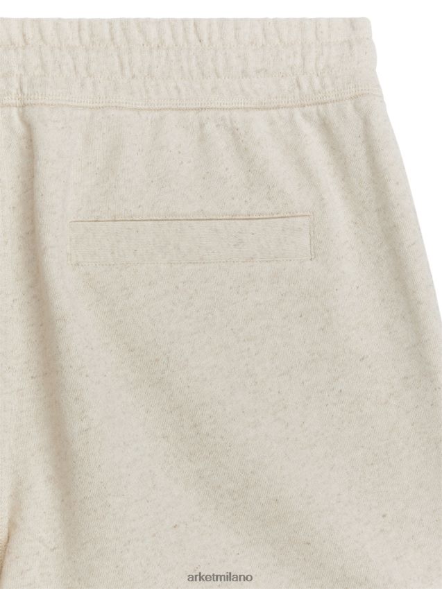 vestiario esso ARKET uomini pantaloncini da tuta dalla vestibilità regolare beige 6F0F6L1128